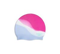 Speedo Multi Colour Silicone Swimming Cap One Size