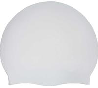 Speedo - Bonnet de natation "Long Hair" homme/femme unisexe CS2331 (taille unique) (Argent/Blanc)