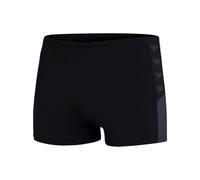Speedo Boom Logo Splice Aquashort Homme, Noir/Gris Oxyde, XXS