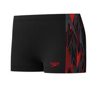 Speedo - Kid's Plastisol Placement Aquashort - Short de bain - 140 - anthracite / high risk red