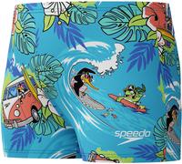 Speedo Learn to Swim Digital Allove Aquashort, Bleu, 104 Garçon