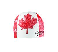 Speedo Cap de Tour du Monde en Silicone Rouge Unisexe Adulte Unique