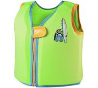 Speedo character printed float vest chima azure blue/fluro green 2-4