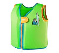 Speedo Character Printed FV Maillot de bain Mixte Enfant, Chima Azure Bleu/Fluro Vert, 2-4 Ans