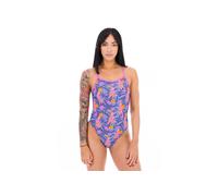 Speedo Club Training Allover V-Back vêtement running femme Club Training Allover V-Back 38 Bleu