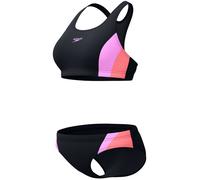 Speedo colourblock splice 2pc 2.0 neon violet s - uk32