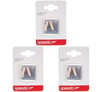 Speedo Competition Nose Clip Clip Mixte Adulte, Skin Colour, Taille Unique (Lot de 3)