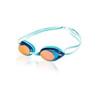 Speedo Competitive Vanquisher 2.0 Lunettes de natation anti-buée effet miroir pour femme Aqua