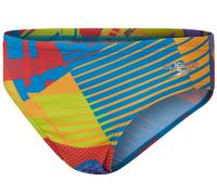 Speedo digi allover 6.5cm brief boy red/yellow 140cm
