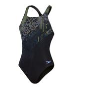 Speedo Digital Print One Piece Swimsuit Noir/Vert 30 Female