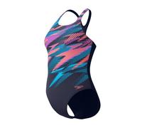 Speedo - Digital Printed Medalist - Maillot de bain natation femme Zoom Boom / True Navy - US 38