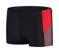 Speedo Dive I Aquashort Homme, Noir/Fed Rouge/Dove Gris, XXS