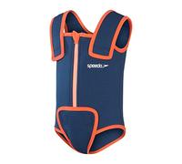 Speedo Écharpe pour bébé unisexe pour apprendre à nager, bleu/orange, 0-3 mois