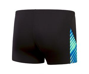 Speedo - Eco+ Allovover Digi V-Cut Aquashort - Maillot de bain natation homme Black / True Cobalt - US 32