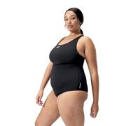 Speedo ECO Endurance+ Medalist (Plus Size) Maillot de Bain Femme, Noir, 46
