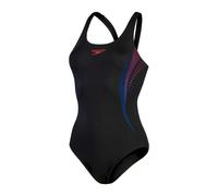 Speedo - Eco Endurance+ Placement Muscleback - Maillot de bain natation femme Black / Red - FR 36