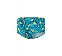 Speedo - Eco Endurance+ Smileys Club Allover - Maillot de bain Blue / Yellow - 11 - 12 ans - Entrejambe 13 cm