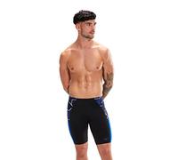 Speedo Eco Endurance + Splice II Jammers de natation Homme, Noir/Chroma Bleu/Blanc, 3XS