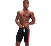 Speedo Eco Endurance + Splice II Jammers de Natation Homme, Noir/Fed Rouge/Blanc, 3XS