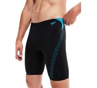 Speedo Hyper Boom Splice II Jammers de Natation Homme, Noir/Bolt, S