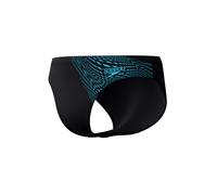 Speedo Maillot de bain Medley Logo 7 cm pour homme Noir/bleu Picton, Noir/bleu Picton, 46