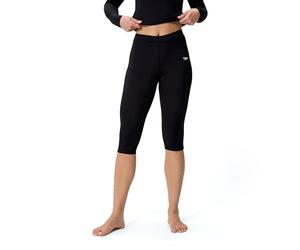 Speedo End+ 3/4 Legging de Bain pour Femme, Noir, M