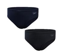 Speedo Men's Essential Eco Endurance+ 7cm Swimming Briefs| Chlorine Resistant | Recycled Fabric | Swim Fitness | Training | Holiday, True Navy, 34