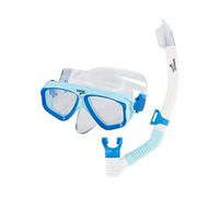 Speedo Ensemble de plongée Aventure Unisexe pour Adulte, Bleu Froid/Transparent, Taille 1Sz