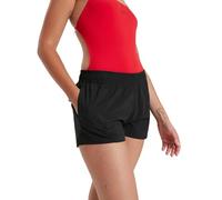 Speedo Essential WS Short de bain Femme, Noir, L