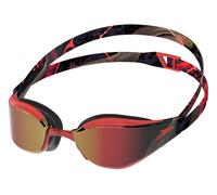 Speedo Hyper Elite Mirrored Mirror Swimming Goggles Rouge