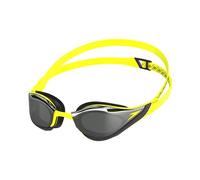 Speedo Fastskin Pure Focus Mirror Lunettes de plongée pour Mixte Adulte, Hyper Yellow/Smoke/Silver Mirror, One Size