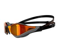 Speedo - Fastskin Pure Focus Mirrored - Lunettes de natation - black/cool grey/fire gold