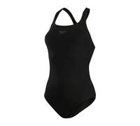 Speedo Femme Eco Endurance+ Kickback Swimsuit | Chlorine Resistant | Recycled Fabric | Swim Training | Athletic Fit | Swim Fitnes, Black, 34