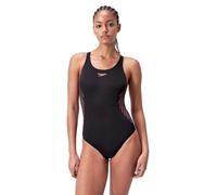 Speedo - Women's Placement Muscleback - Maillot de bain - 40 - black / plum dandy / siren