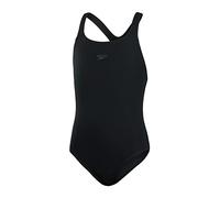 Speedo Maillot de bain fille Endurance+ Medalist – Résistance chlore, tissu recyclé – Noir 9-10 ans