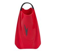 Speedo Fury Training Fin for Swimming Palmes d'entraînement Mixte Adulte, Lava Rouge/Chill Bleu/Gris, 7-8