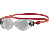 Speedo - Futura Classic Lunettes de natation pour enfants RD136 (Taille unique) (Rouge/Transparent)