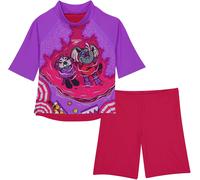 Speedo Girls Learn To Swim Sun Protection Top & Short Rose Cerise 3 ans Female