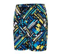 Speedo Glitchwarp Allover 15´´ Swimming Shorts Bleu 6-7 Years Garçon