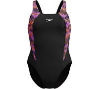 Speedo Hb Splice One Piece Swimsuit Noir/Rose 18 (2XL) Female
