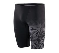 Speedo Hommes Jammer à Coupe en V Hyperboom | Séchage Rapide | Entraînement | Fitness | Résistant au Chlore Black/Oxid Grey 26