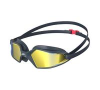 Speedo Hydropulse Mirror Lunettes de natation Mixte Adulte, Ardesia/Cool Gris/Chrome, Taille Unique