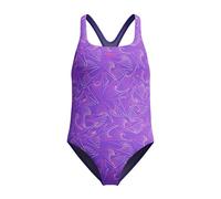 Speedo HyperBoom Allover Medalist Maillot de Bain pour Fille, Indigo Glow, 11-12 années