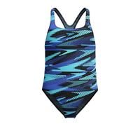 Speedo Hyperboom Allover Medalist Swimsuit Bleu 7-8 Years Fille