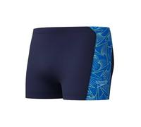 Speedo HyperBoom Panel Aquashort pour Homme, Navy/Lagoon Blue, 40