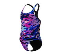 Speedo Maillot de bain Hyperboom Print Medalist One Piece Enfant Fille 140 Anthracite