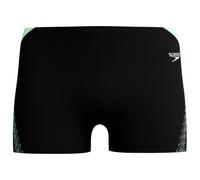 Speedo - Hyperboom Splice Aquashort - Short de bain - 2 - black / alfalfa green