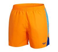 Speedo Hyperboom Splice Aquashort Swimming Trunks| Quick Drying | Training | Fitness | Chlorine Resistant Aquashort pour Homme, Black/Cobalt Pop, 32