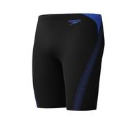 Speedo Hyperboom Splice Jammer Swimming Trunks | Quick Drying | Training | Fitness | Chlorine Resistant Jammer pour Homme, Black/Cobalt Pop, 40