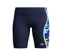 Speedo Hyperboom Splice Jammers de Natation pour Garçon, Bleu Marine, 8